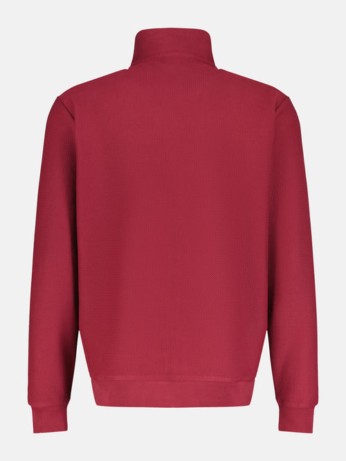Lerros Sweatjacke in Strukturqualität Vierteljährliche Förderung