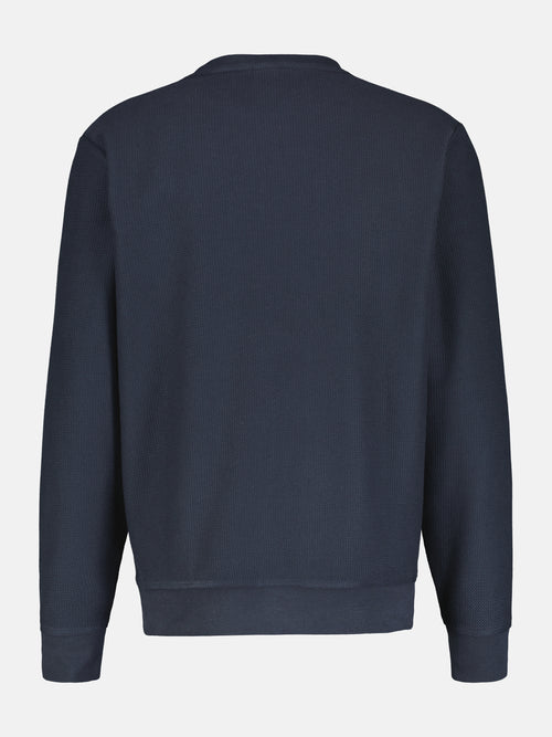 Lerros Herren Sweatshirt in weicher, vorgewaschener Strukturqualität Riesige Rabatte