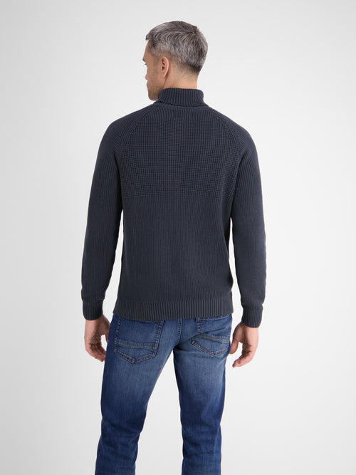 Lerros Stilvoller Rollkragenpullover in Strukturstrickqualität Hotsell