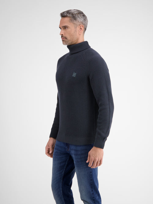 Lerros Stilvoller Rollkragenpullover in Strukturstrickqualität Hotsell