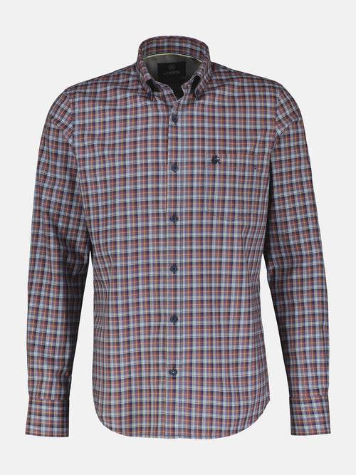 Lerros Kariertes Herrenhemd mit Button-down-Kragen Günstig kaufen