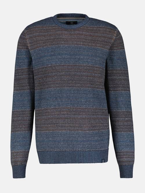 Lerros Strickpullover in Melange-Streifenoptik Cyber Monday