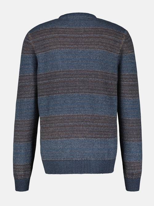 Lerros Strickpullover in Melange-Streifenoptik Cyber Monday
