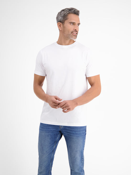 Lerros Doppelpack T-Shirt für Herren, Rundhals in Premium Baumwollqualität Osterangebot