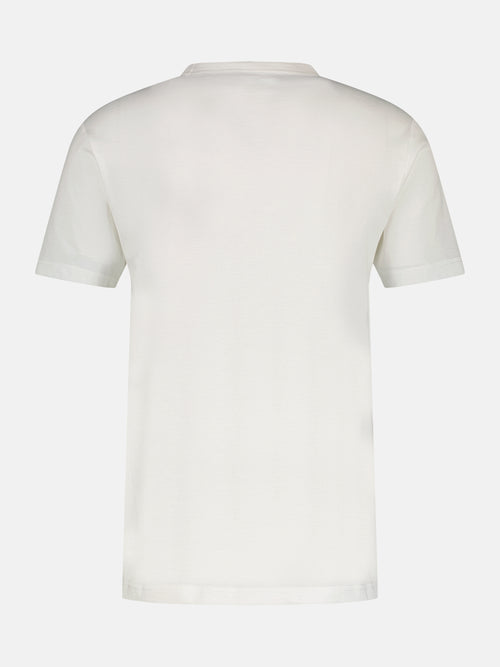 Lerros T-Shirt mit Brustprint, unifarben Valentinstagsangebot
