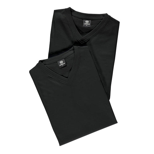 Lerros V-Neck Doppelpack Herren T-Shirt in Premium Baumwollqualität Kauf eins, bekomm eins gratis