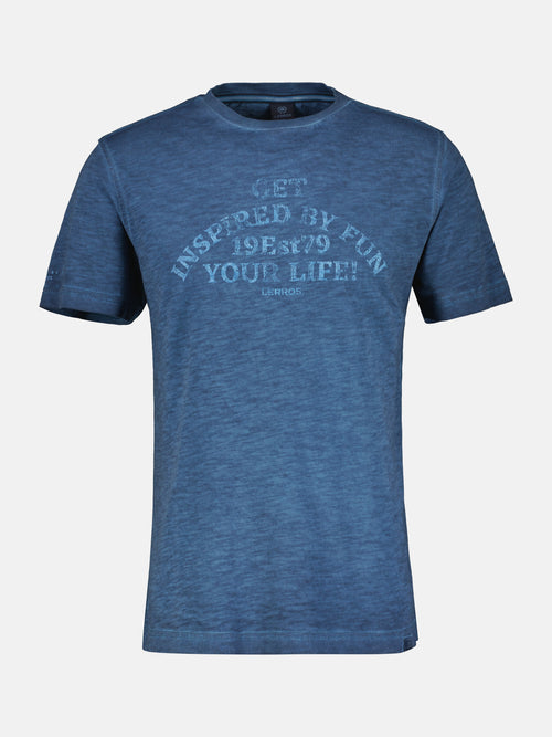 Lerros Herren T-Shirt mit Brustprint Neueste Stile
