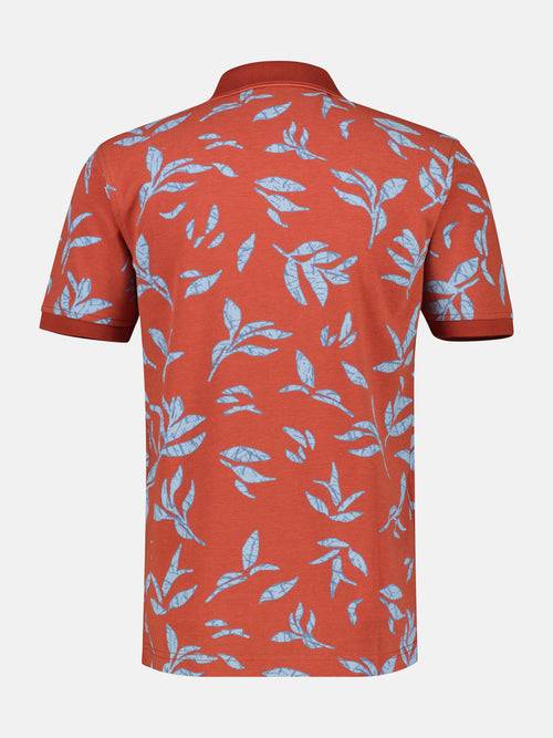 Lerros Poloshirt mit floralem Druck und abgesetzen Details Bis zu 60% Rabatt