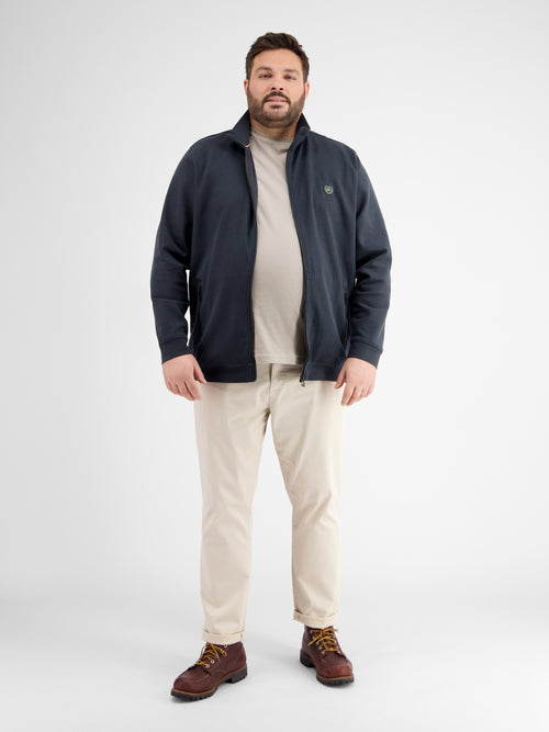Lerros Sweatjacke in Strukturqualität Vierteljährliche Förderung