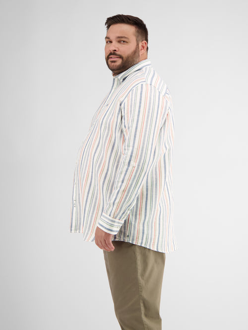 Lerros Leinenhemd in sommerlichem Streifenmuster Discount Store für neue Produkte