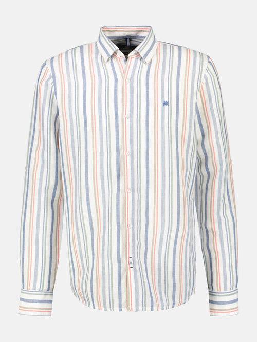 Lerros Leinenhemd in sommerlichem Streifenmuster Discount Store für neue Produkte