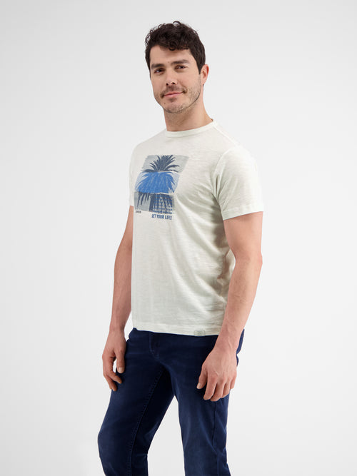 Lerros Rundhals T-Shirt mit Fotoprint Auslauf