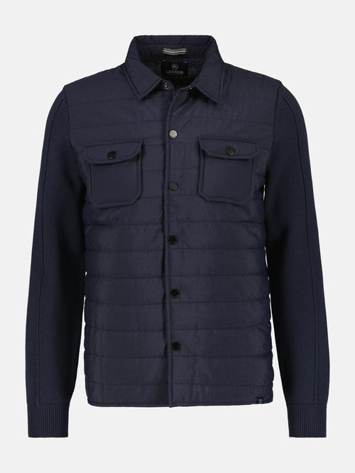 Lerros Strickjacke mit Nylon-Steppoptik Fabrikpreis