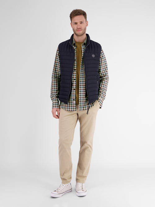 Lerros Langarmhemd , kariert, verdeckter Button-down-Kragen Günstig kaufen