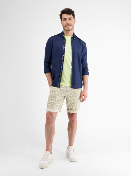 Lerros Chino Bermuda *Leafs* Großer Ausverkauf