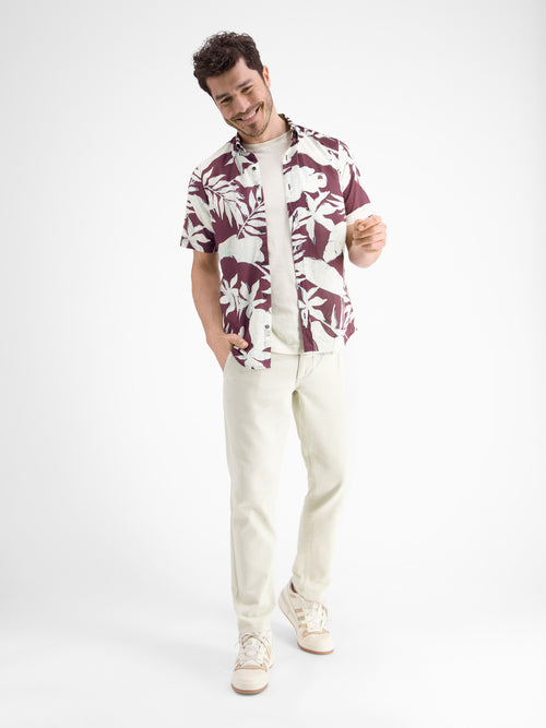 Lerros Halbarmhemd mit floralem Print Exklusive Angebote
