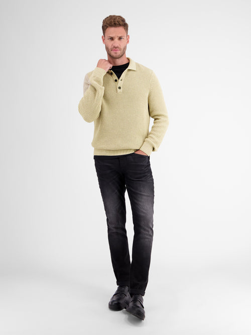 Lerros Langarm Strickpolo Saisonale Angebote