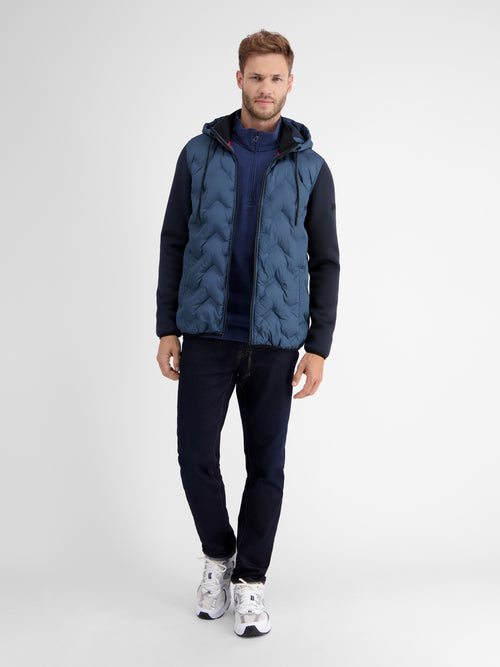 Lerros Sweatjacke mit Nylonfront Riesige Ersparnisse