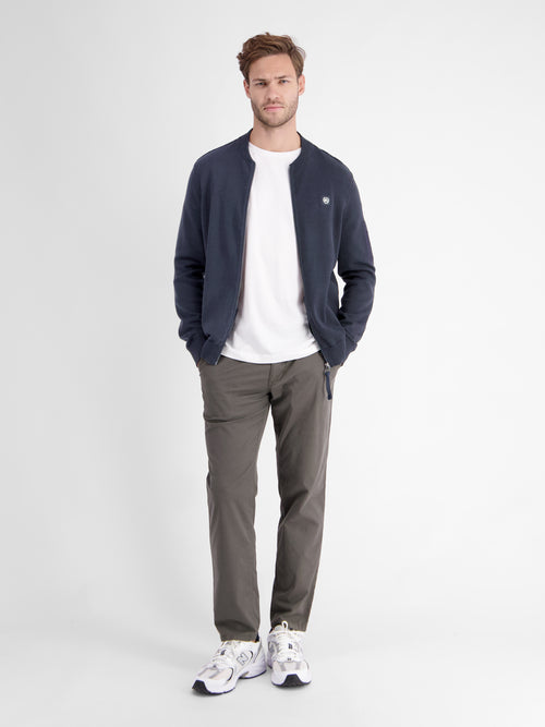 Lerros Strickjacke mit College Kragen für Herren VIP-Rabatte