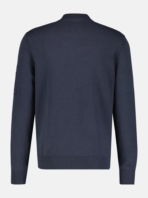 Lerros Strickjacke mit College Kragen für Herren VIP-Rabatte