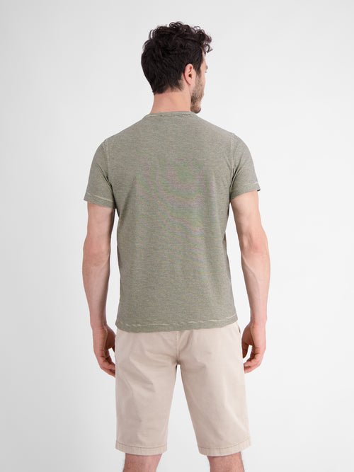 Lerros Gestreiftes Serafino-Shirt für Herren 50% Rabatt für begrenzte Zeit