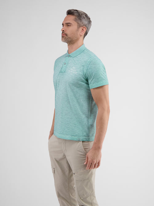 Lerros Poloshirt mit Brustprint 2025