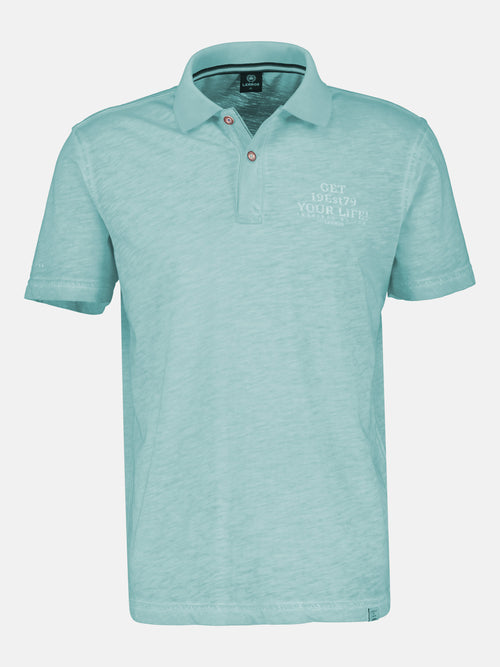 Lerros Poloshirt mit Brustprint 2025
