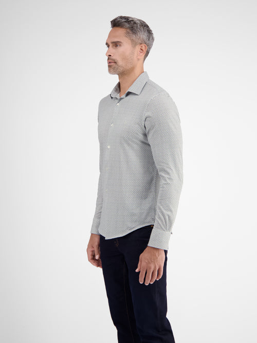 Lerros Jerseyhemd mit Minimalprint im Angebot
