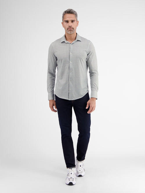 Lerros Jerseyhemd mit Minimalprint im Angebot