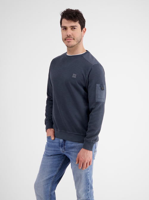 Lerros Strukturiertes Sweatshirt mit Details Fabrikverkauf
