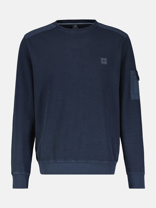 Lerros Strukturiertes Sweatshirt mit Details Fabrikverkauf