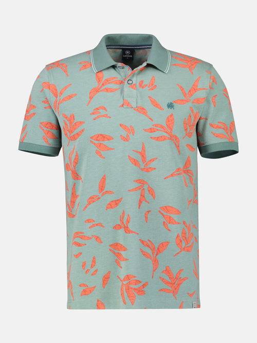 Lerros Poloshirt mit floralem Druck Limitierter Zeitrabatt
