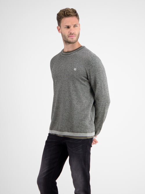 Lerros Gestreifter Strick-Longsleeve Fabrikpreis