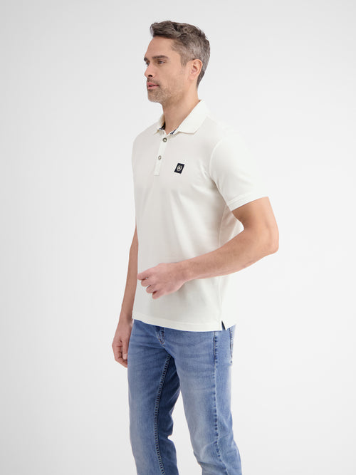 Lerros Herren Poloshirt mit Stretchanteil, unifarben Versandkostenfrei