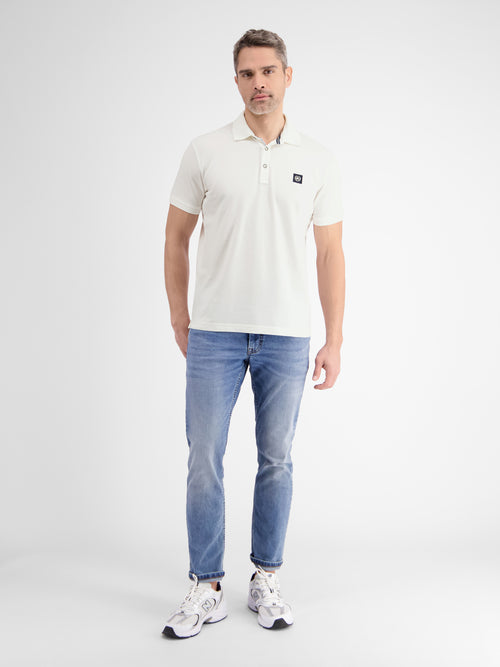 Lerros Herren Poloshirt mit Stretchanteil, unifarben Versandkostenfrei