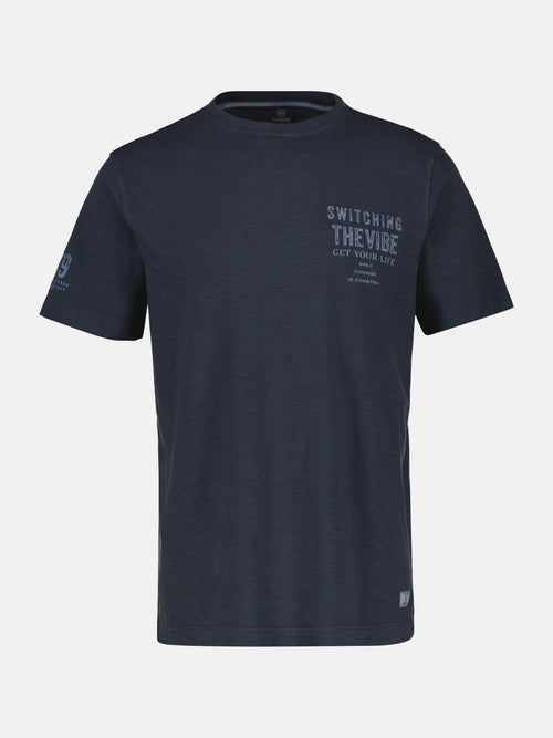 Lerros T-Shirt für Herren mit Brustprint Preisnachlass