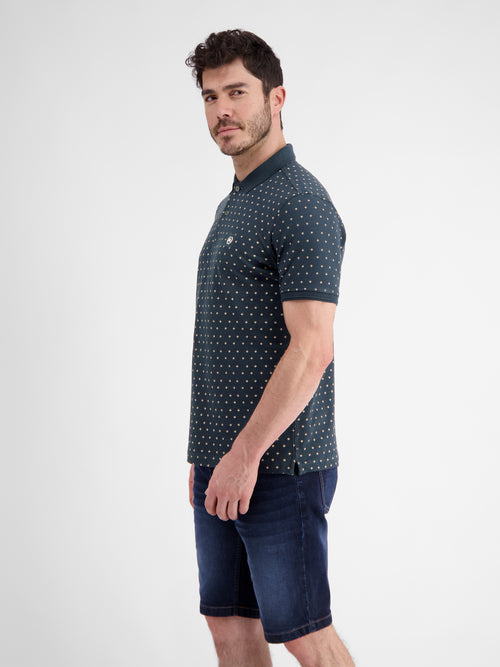 Lerros Poloshirt mit Punkt-Print Online Outlet