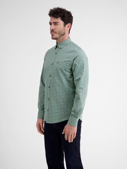 Lerros Langarmhemd, kariert, klassischer Button-down-Kragen Wochenangebot