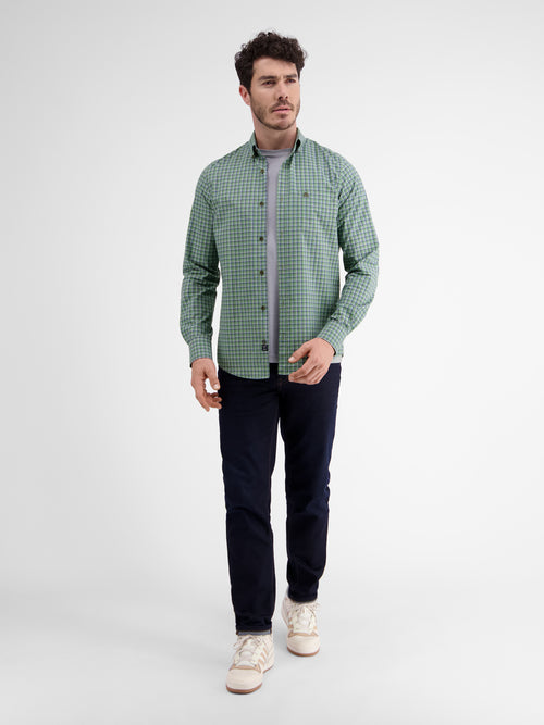 Lerros Langarmhemd, kariert, klassischer Button-down-Kragen Wochenangebot