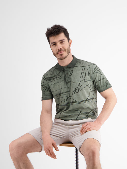 Lerros Poloshirt *Floral Lines* Rabatte dieses Monats