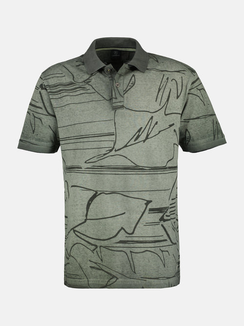 Lerros Poloshirt *Floral Lines* Rabatte dieses Monats