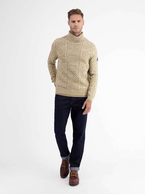 Lerros Jacquard-Rollkragenpullover Flash Sale