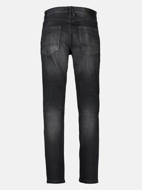 Lerros BAXTER 5-Pocket-Denim im Used-Look, RELAXED FIT, black Kostenloser Versand international