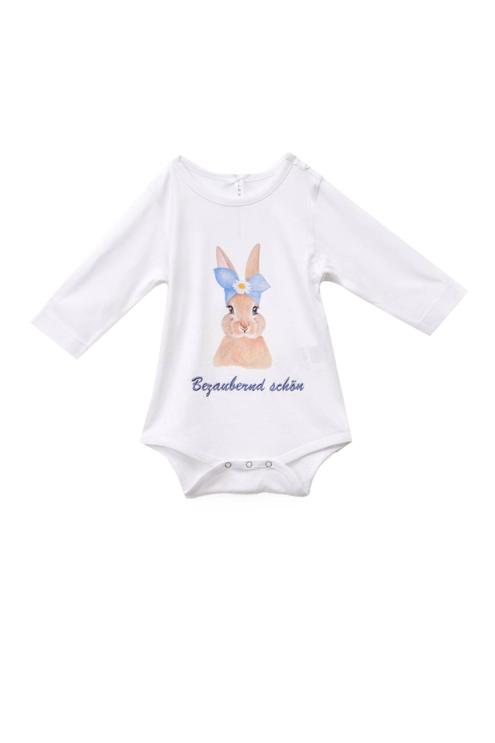 Louis & Louisa Body Baby "Hase", weiß Vatertagsangebot