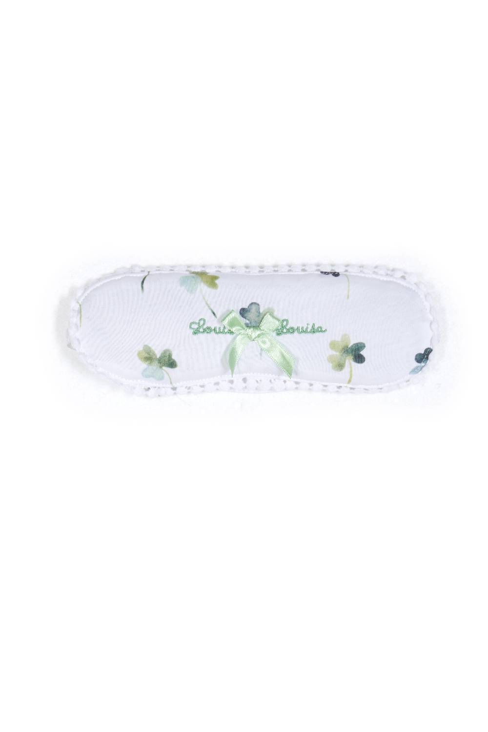 Louis & Louisa Schlafbrille "Einfach glücklich", weiß allover Zeitlich begrenztes Angebot