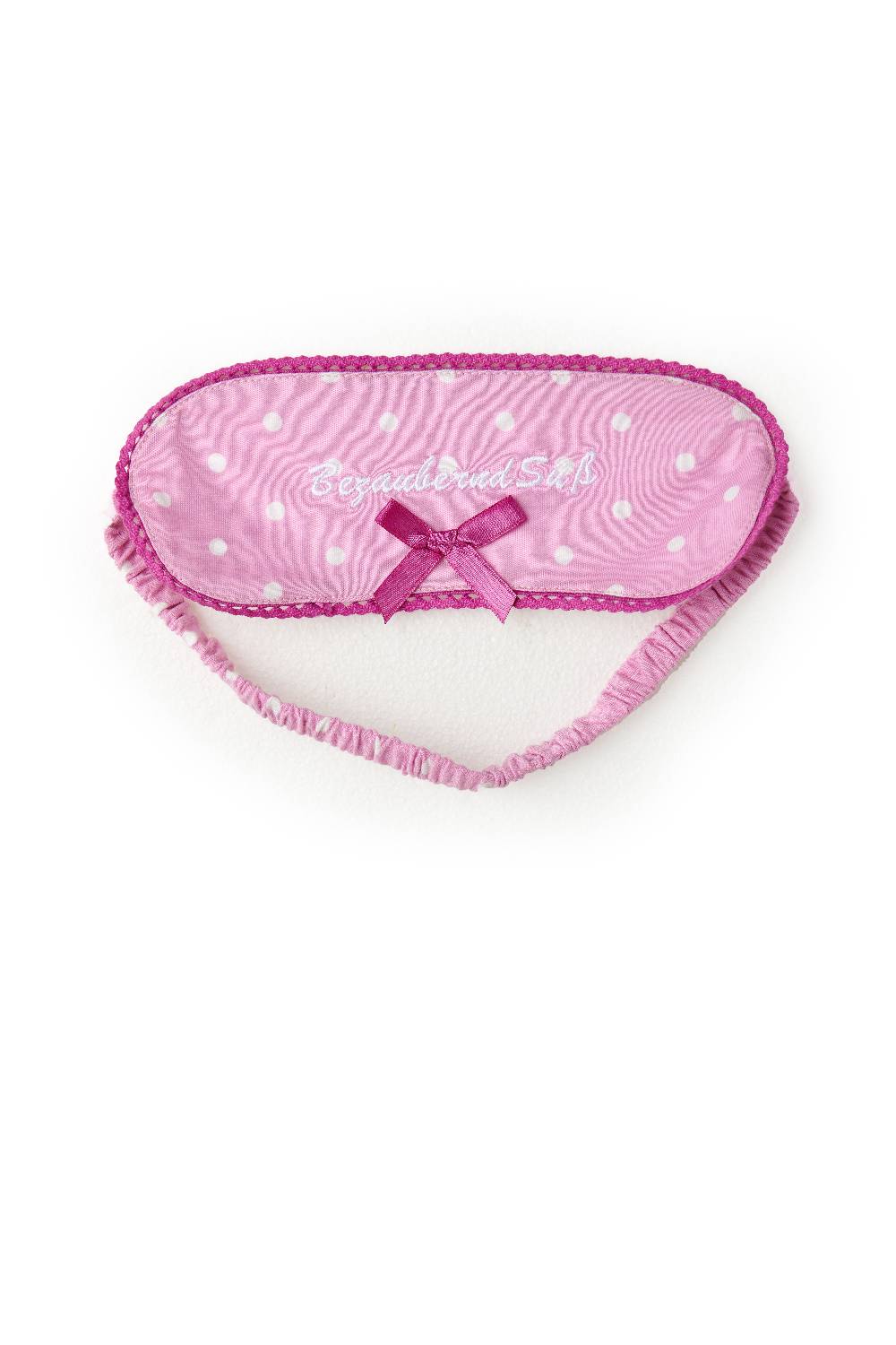 Louis & Louisa Schlafbrille "Bezaubernd süß", rosa allover Räumungsverkauf