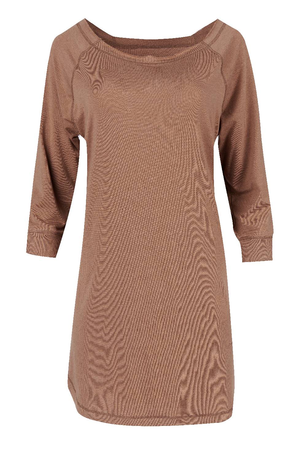 Louis & Louisa PURE Sleepshirt 3/4 Arm, camel UNI Outlet