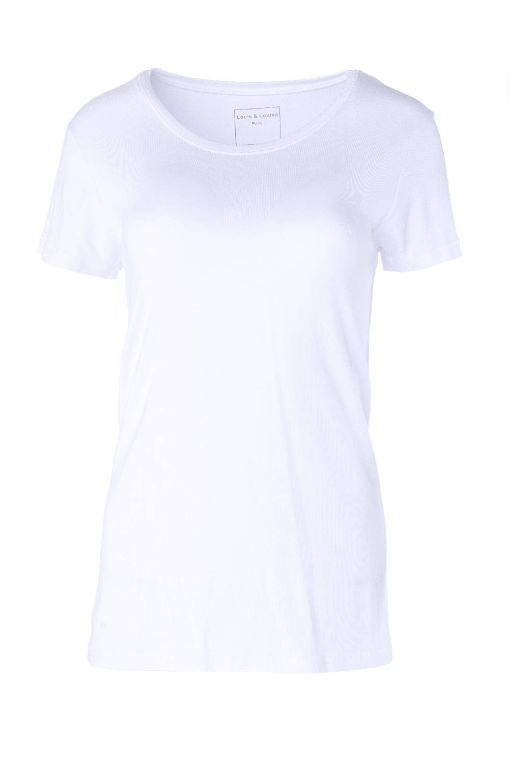 Louis & Louisa PURE Shirt, kurzarm, weiß Begrenztes Angebot