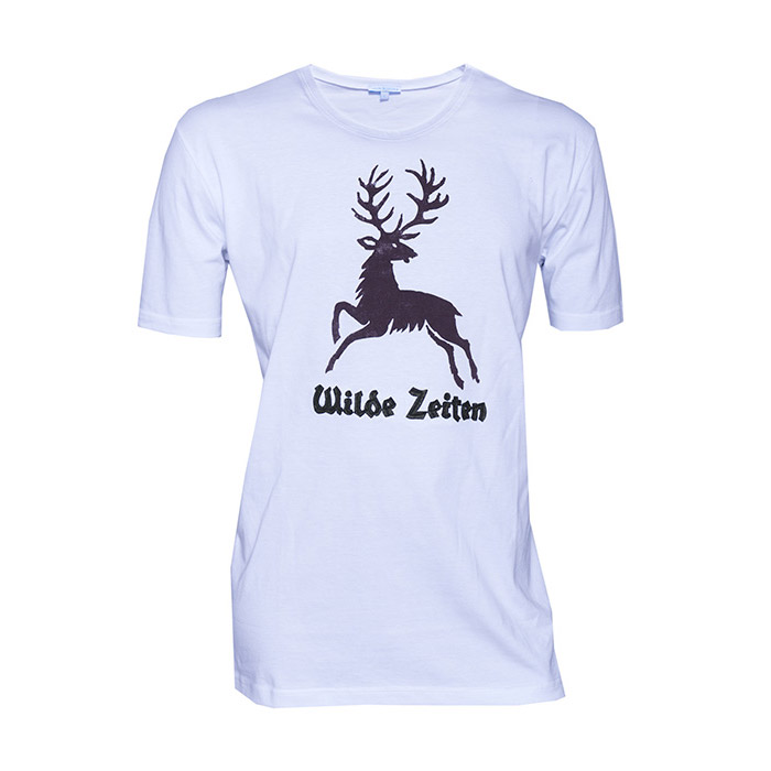 Louis & Louisa "Wilde Zeiten" Herren Shirt weiß 50% Rabatt für begrenzte Zeit