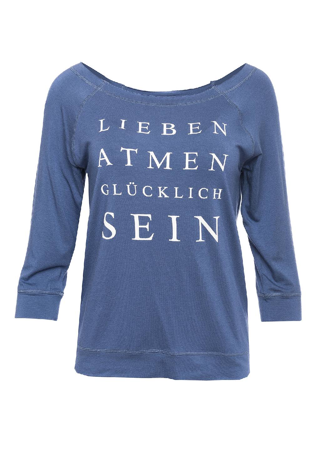 Louis & Louisa YOGA Sweaty Spruch, blau Rabatte dieses Monats